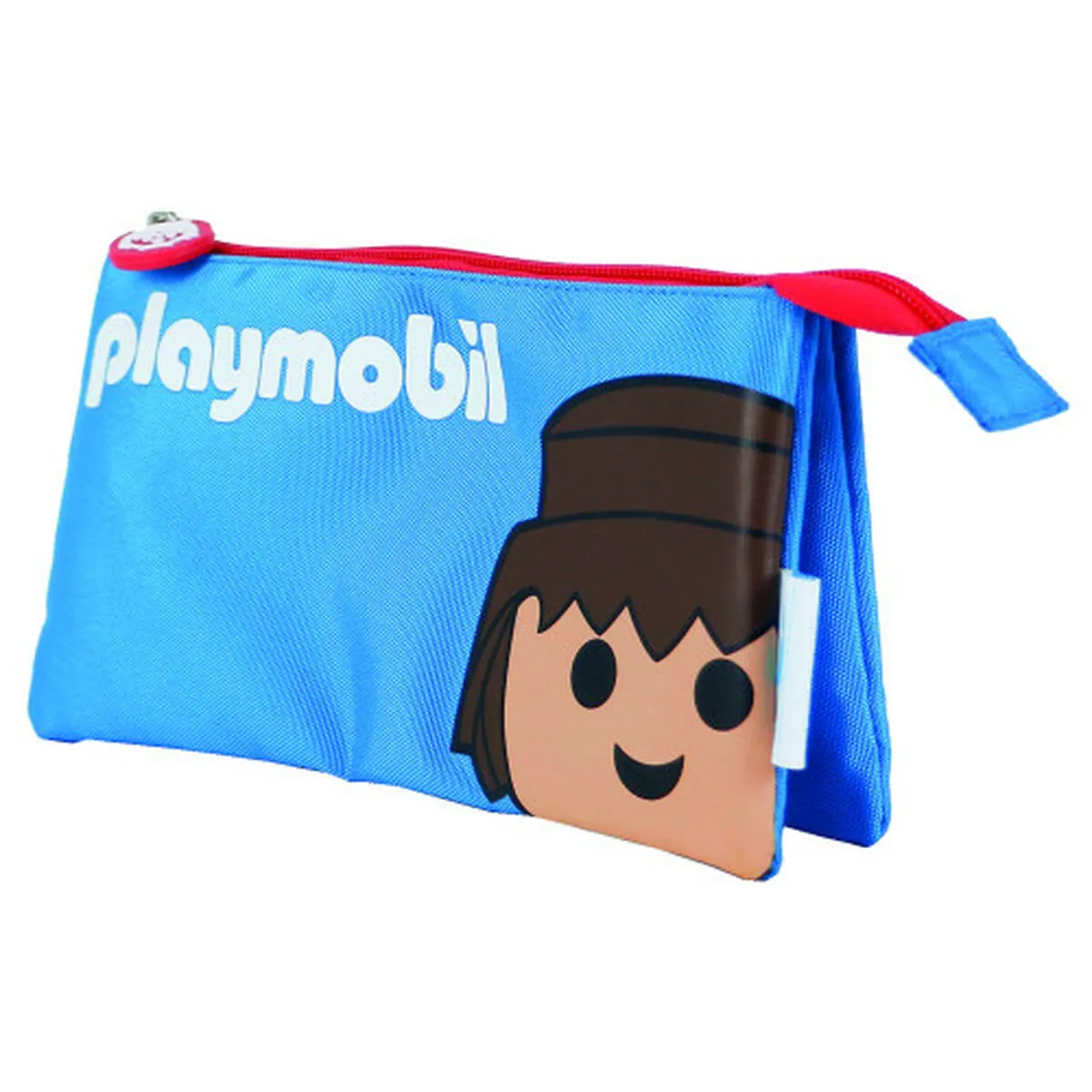 Trousse Fourre-Tout Triple Playmobil CORE DOHE 51660 Bleu