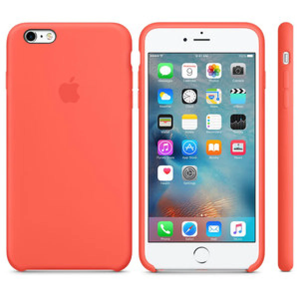 Coque en silicone Abricot Apple iPhone 6s Plus