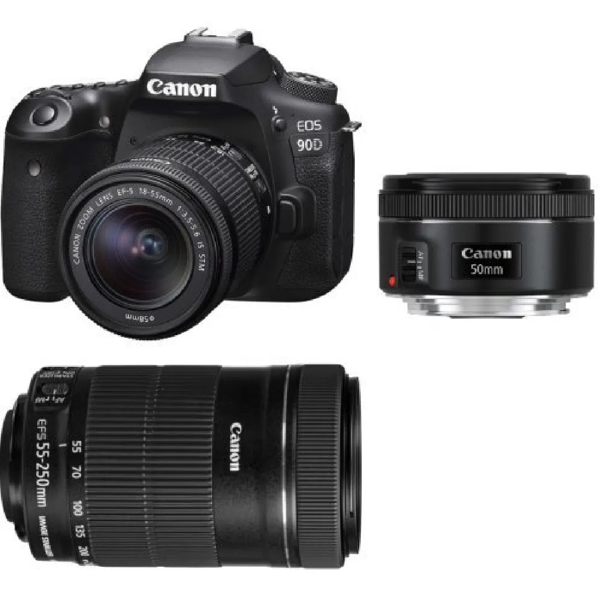 canon-eos-90d-kit-ef-s-18-55mm-f3-5-5-6-is-stm-ef-s-55-250mm-f4-5-6-is-stm-ef-50mm-f1-8-stm-0818288158791