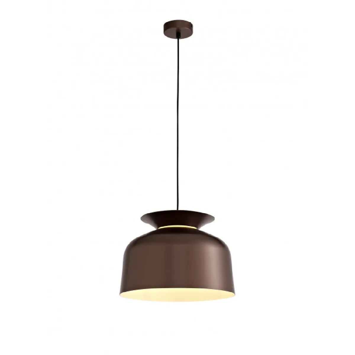 Suspension design Fiona 1 Ampoule Café brilliant