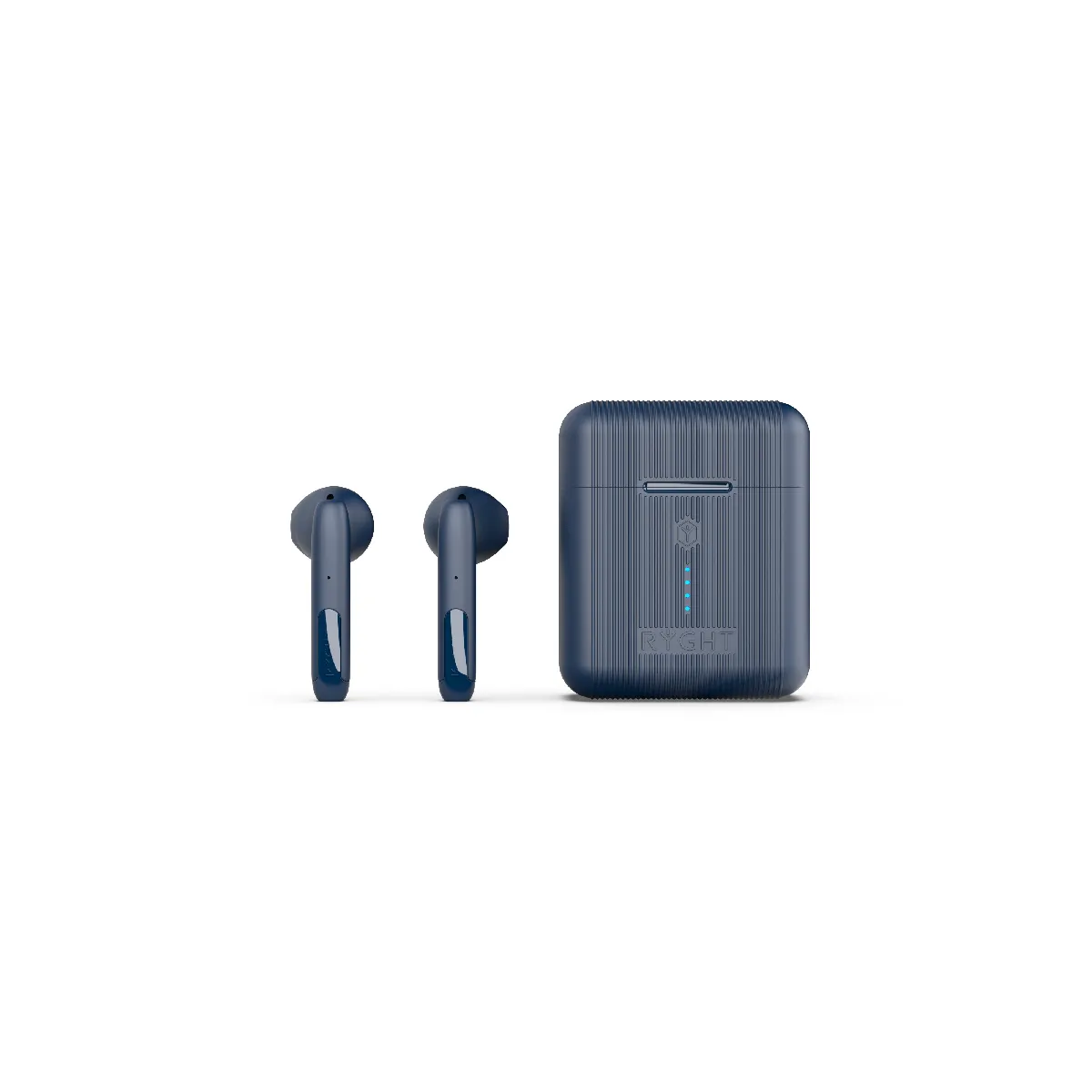 RYGHT VEHO - Ecouteurs Sans fil Bluetooth avec boitier Semi-Intra True Wireless Earbuds pour "SAMSUNG Galaxy A52" (BLEU)