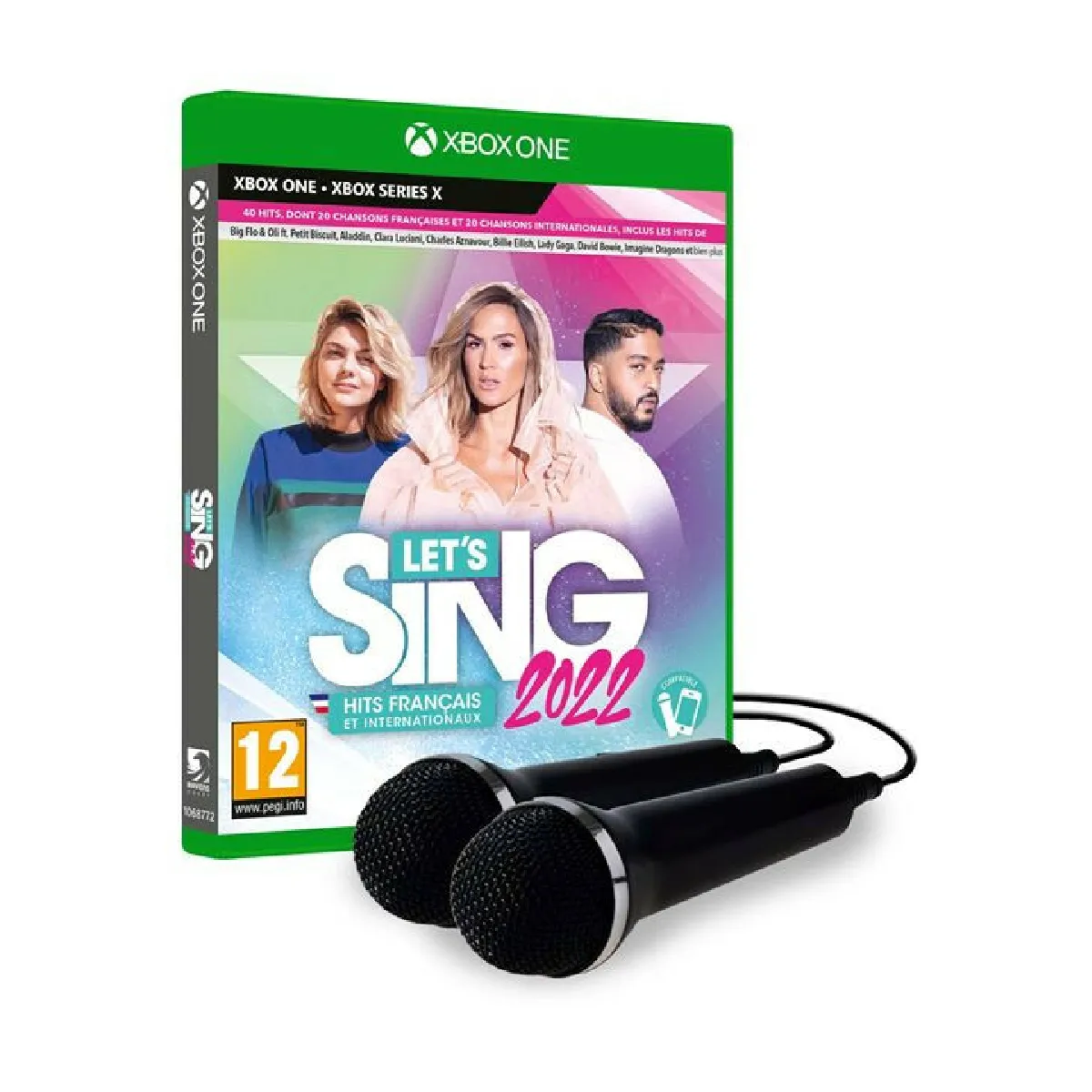 Let's Sing 2022 avec 2 Microphones Xbox