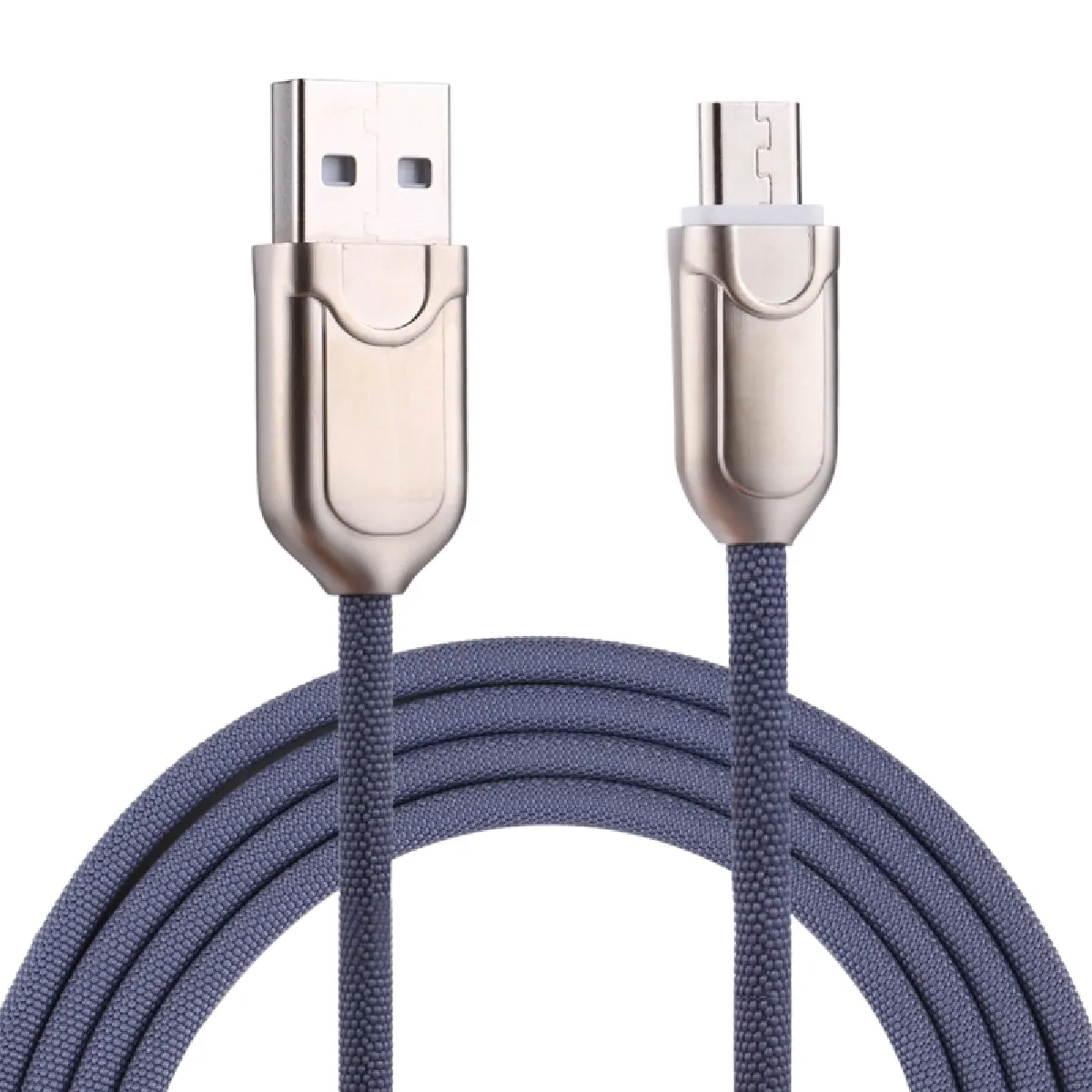 Câble bleu pour Samsung Galaxy S7 et S7 Edge / LG G4 / Huawei P8 / Xiaomi Mi4 autres Smartphones 1m 2A Micro USB vers USB 2.0 de synchronisation rapide de données