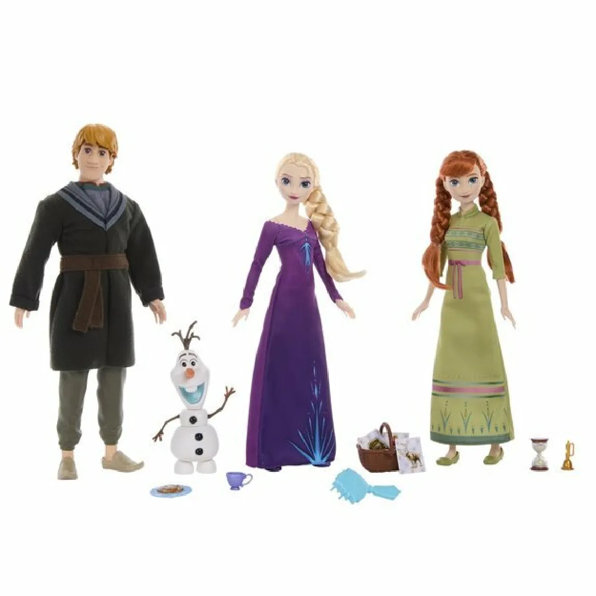 Coffret 3 poupées La Reine des Neiges