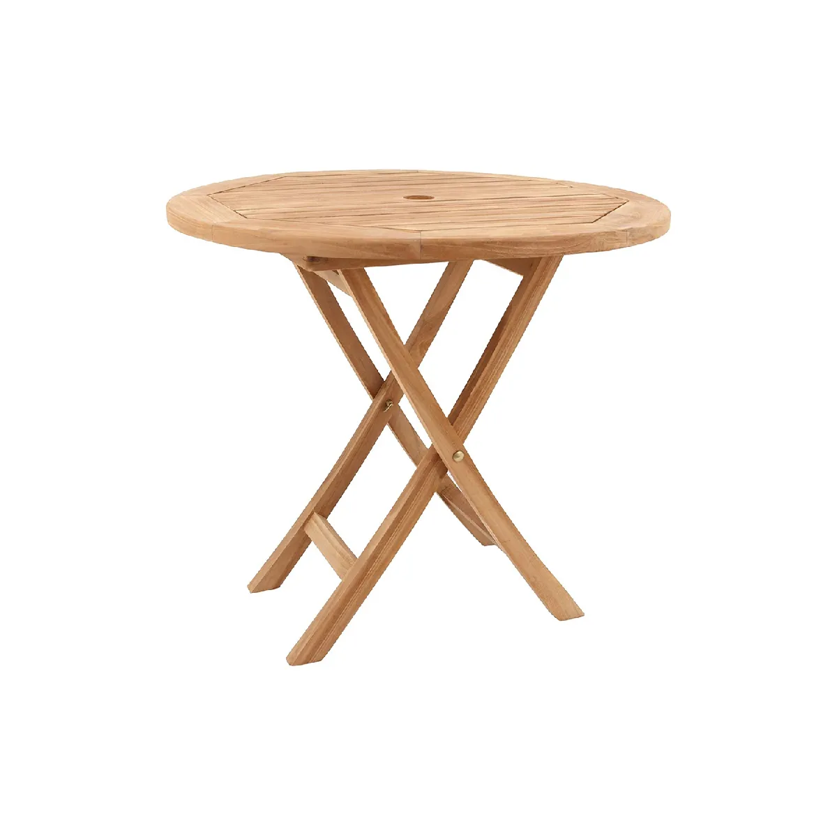 Mejia - Table ronde pliable 80cm