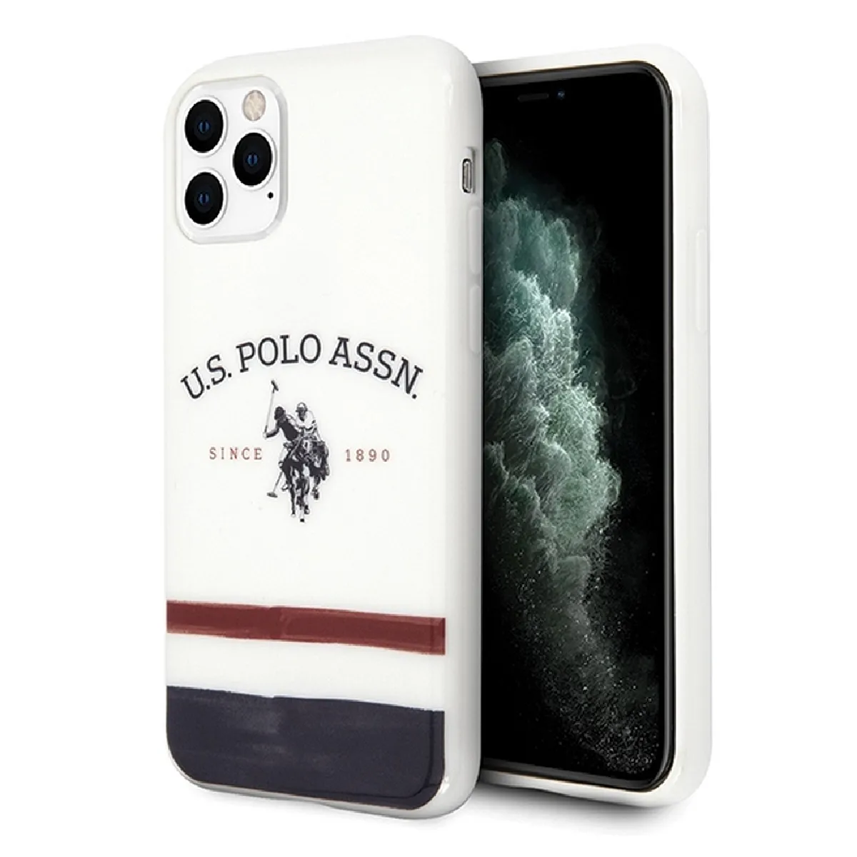 Coque US Polo ? USHCN65PCSTRB iPhone 11 Pro Max Blanc