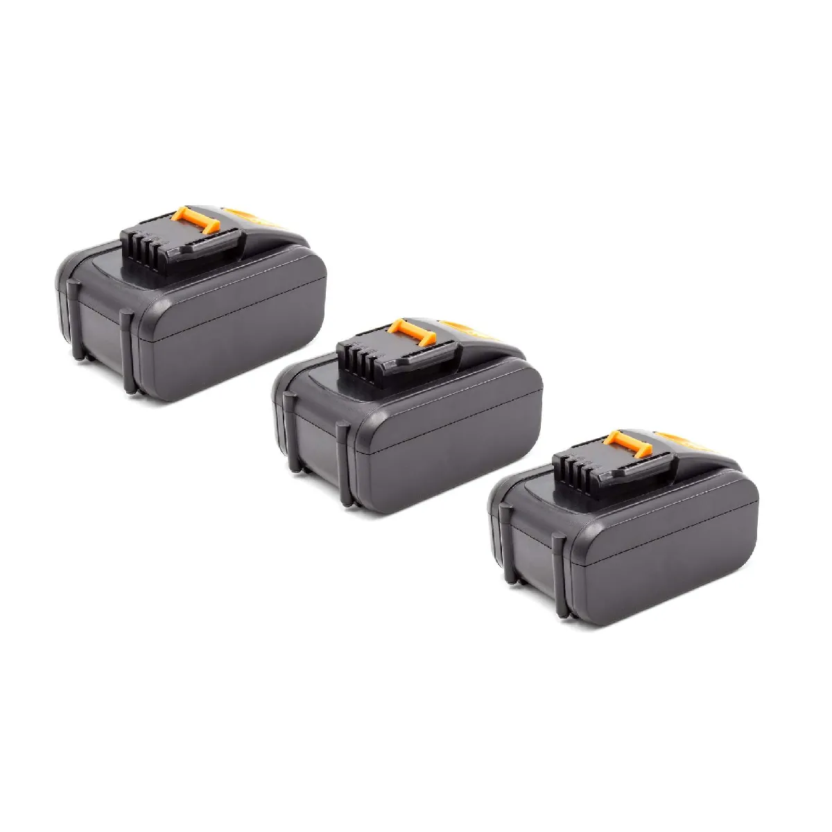 vhbw 3x Li-Ion batterie 3000mAh (16V) pour outil électrique outil Powertools Tools Worx WX152, WX152.1, WX152.2, WX152.3, WX156