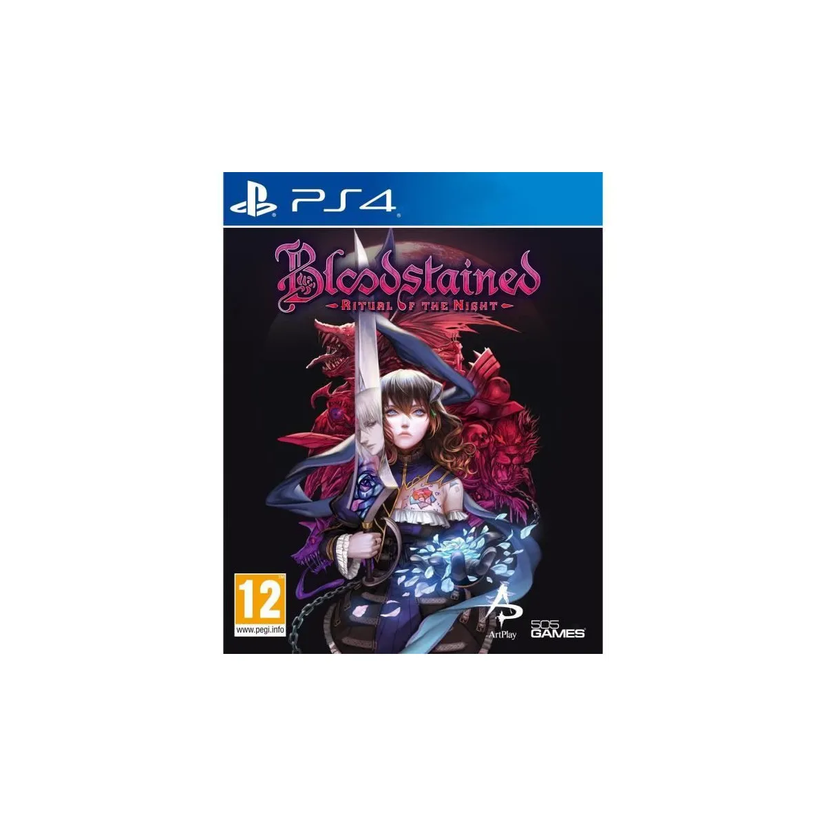 Bloodstained Ritual of the night Jeu PS4