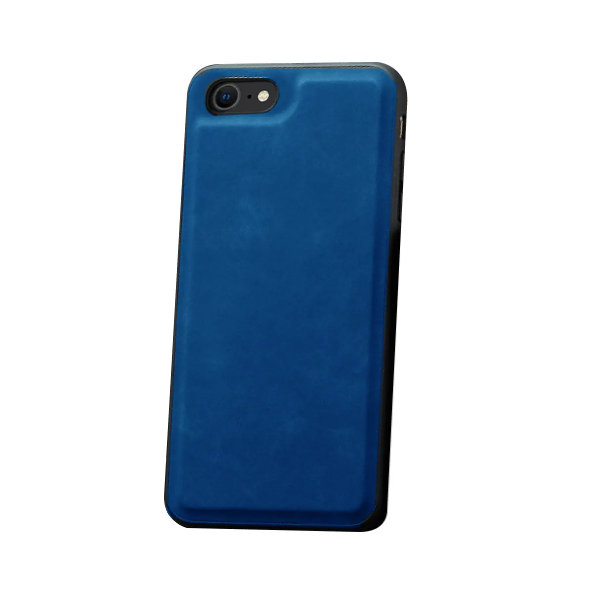 Coque MagneticLeather pour Apple iPhone SE 2020 - Bleu