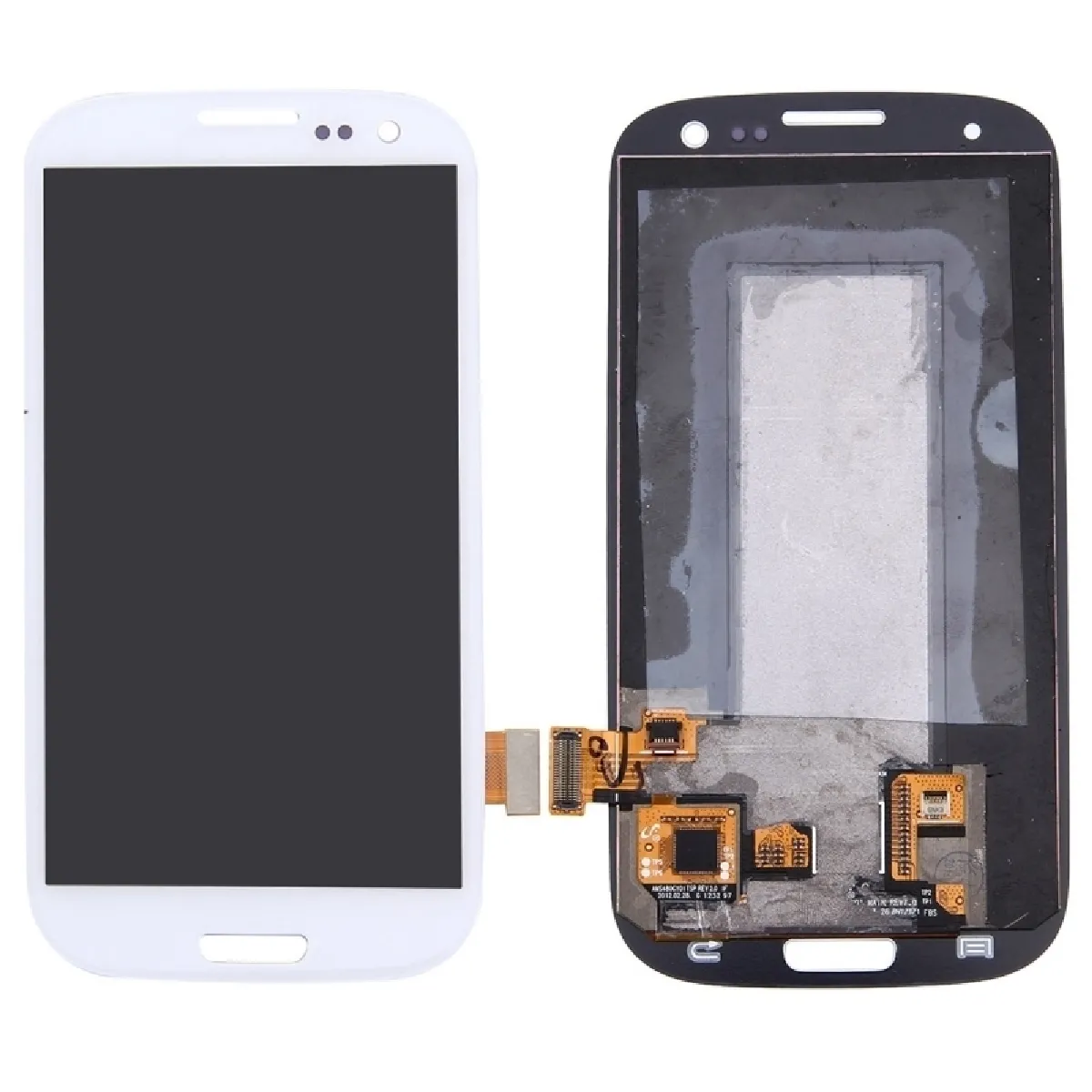 Pour Samsung Galaxy SIII / blanc i9300 LCD + Touch Pad Assemblage de numériseur 2 en 1