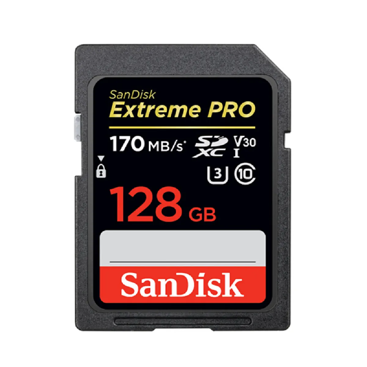 Carte SD 128 Go U3 C10 V30 originale avec carte mémoire SanDisk Extreme Pro SDXC UHS-1 authentique, vitesse très rapide, 170 Mo /