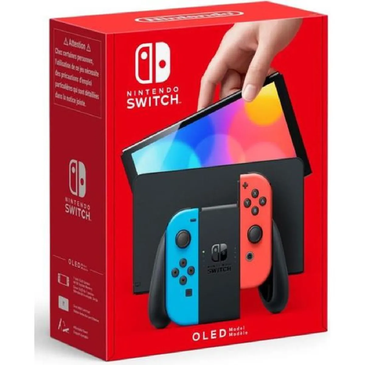 Nintendo Switch OLED (bleu/rouge)