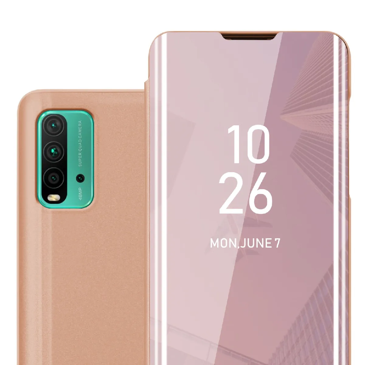 Coque Xiaomi RedMi 9T / POCO M3 Etui en Rose