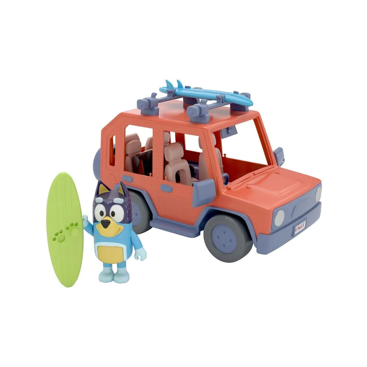 Bluey - Figurine et véhicule Bluey Family Cruiser