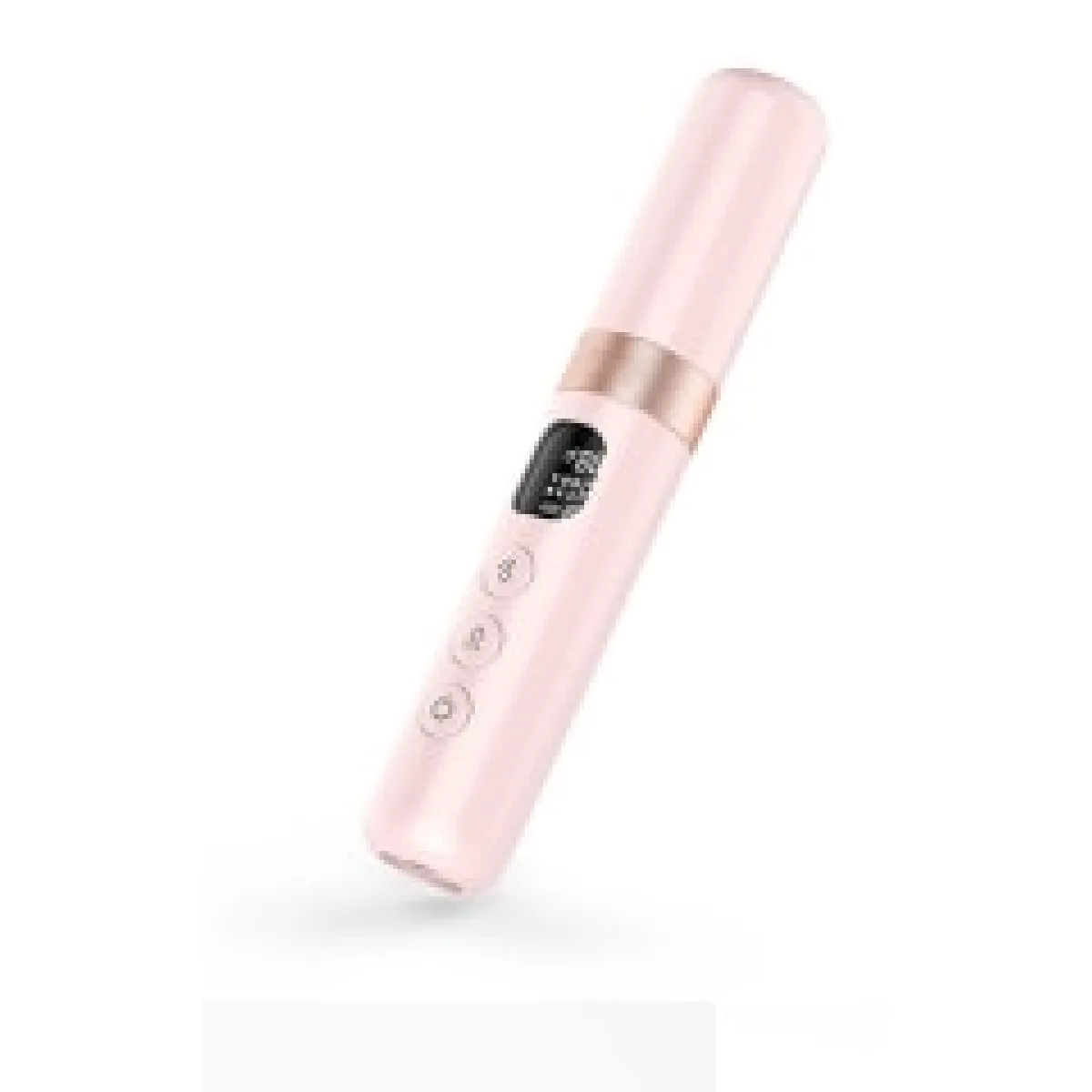 Masseur électrique pour le visage Appareil de soins ophtalmologiques pour soulager les fils sous les yeux Cernes Rides Corbeau   Appareil de beauté pour la maison (rose)