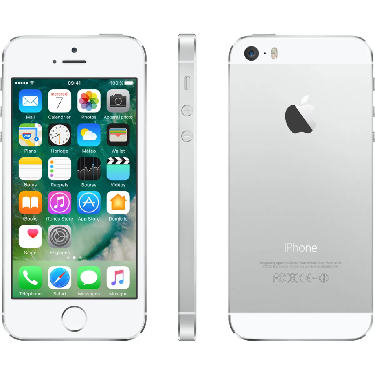 iPhone 5S - 16 Go - Argent - Reconditionné