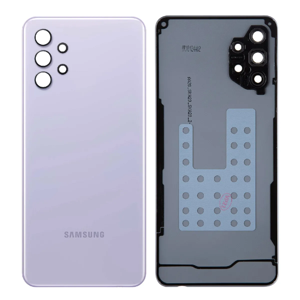 Cache Batterie D'origine Samsung Galaxy A32 5G Pièce de Remplacement Lavande