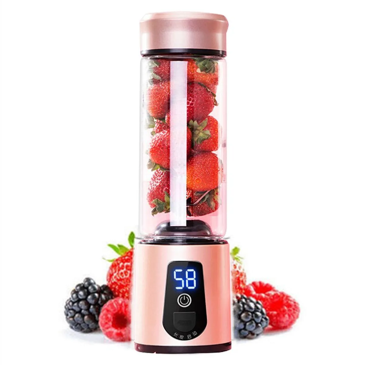 Blender portable haute puissance 6 lames Voyage USB presse-agrumes électriques tasse cuisine fruits légumes milkshake mélangeur robot de cuisine