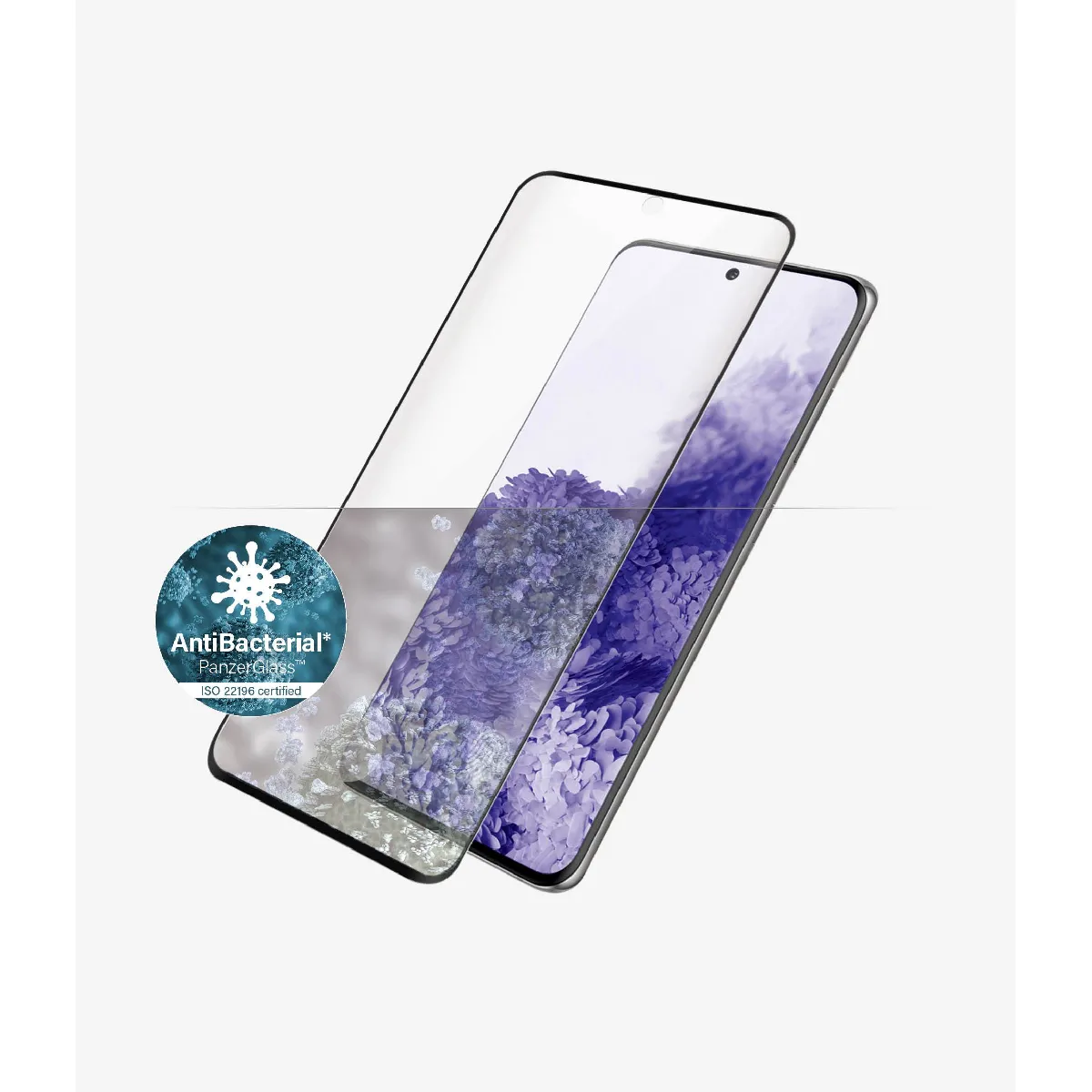 PANZERGLASS - PanzerGlass Nouveau Samsung Galaxy S Ultra série FP Compatible avec les coques, Noir AB