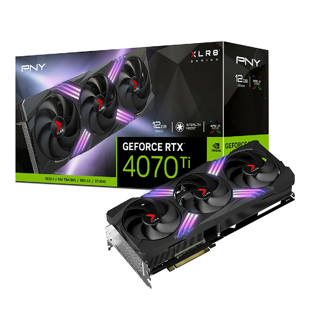 GeForce RTX™ 4070 Ti XLR8 Gaming VERTO Edition DLSS 3 - 12GB