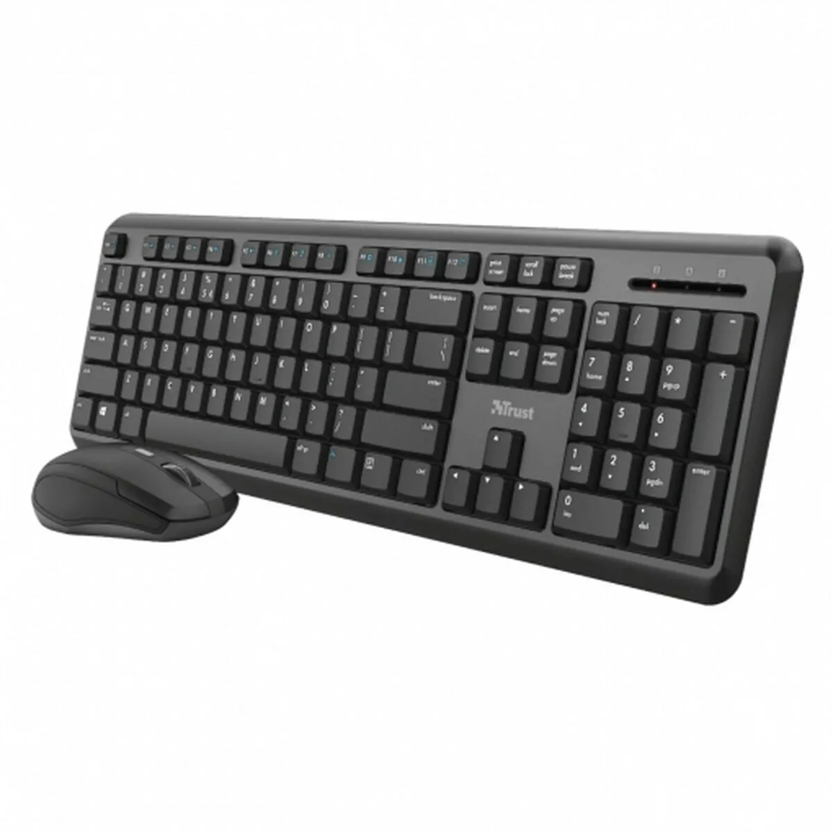 Clavier Trust 23944 ODY Noir Espagnol Qwerty