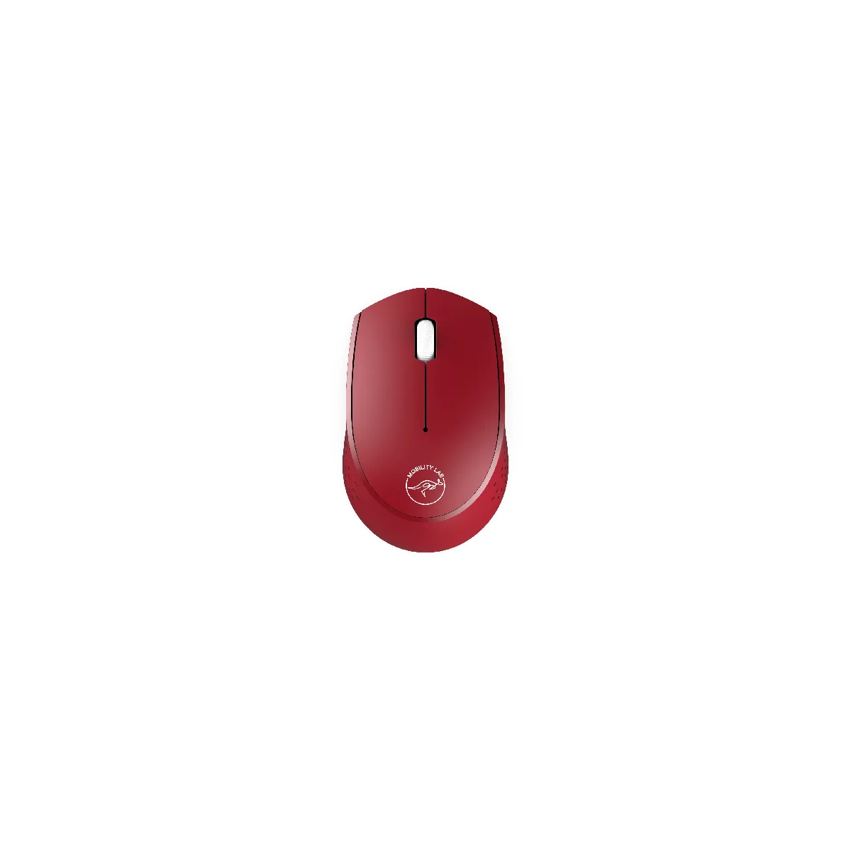 MOBILITY LAB - Pack Souris Sans Fil + Tapis Motif WINDOWS pour PC HP OMEN (ROUGE)