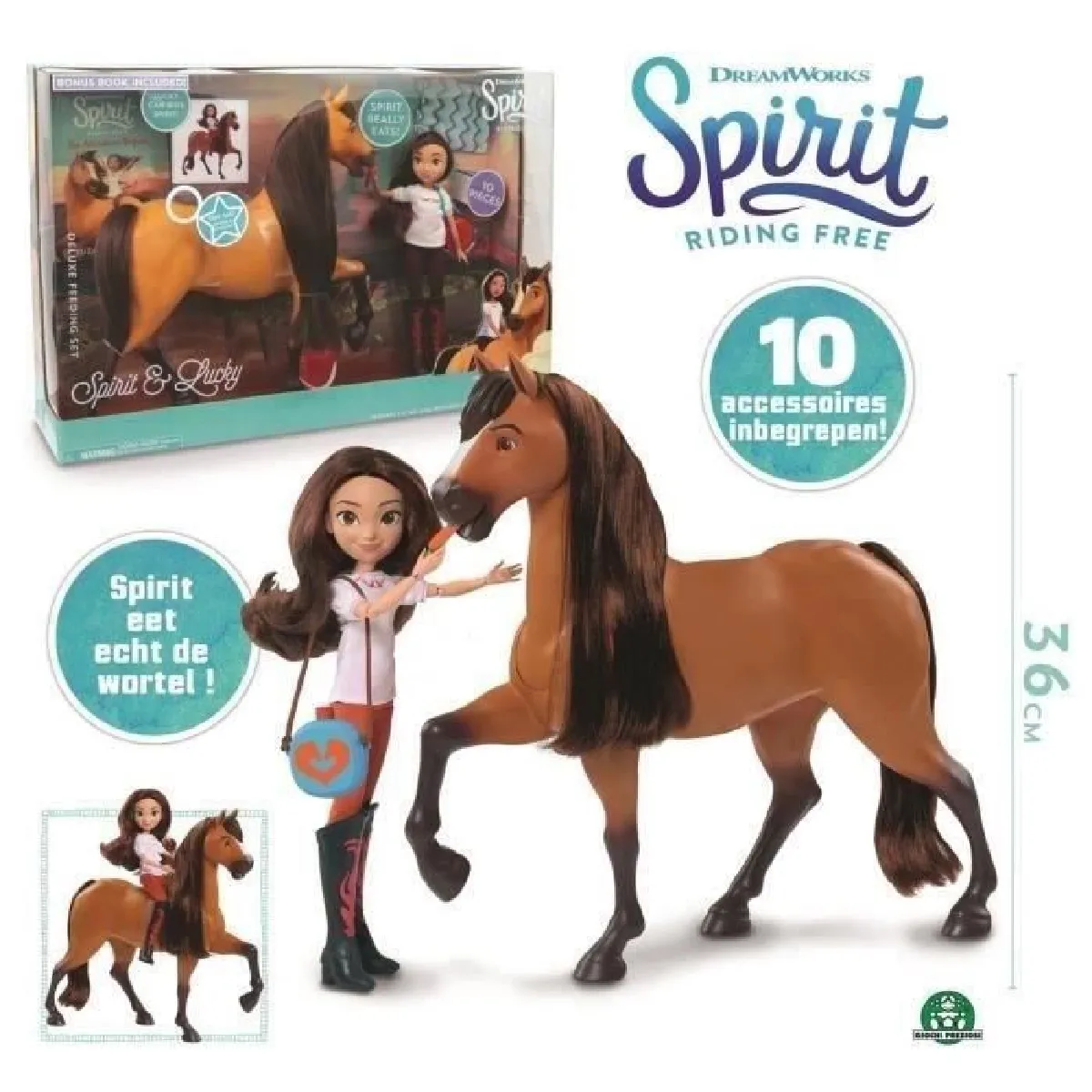 Coffret Spirit Deluxe avec Poupée et Accessoires