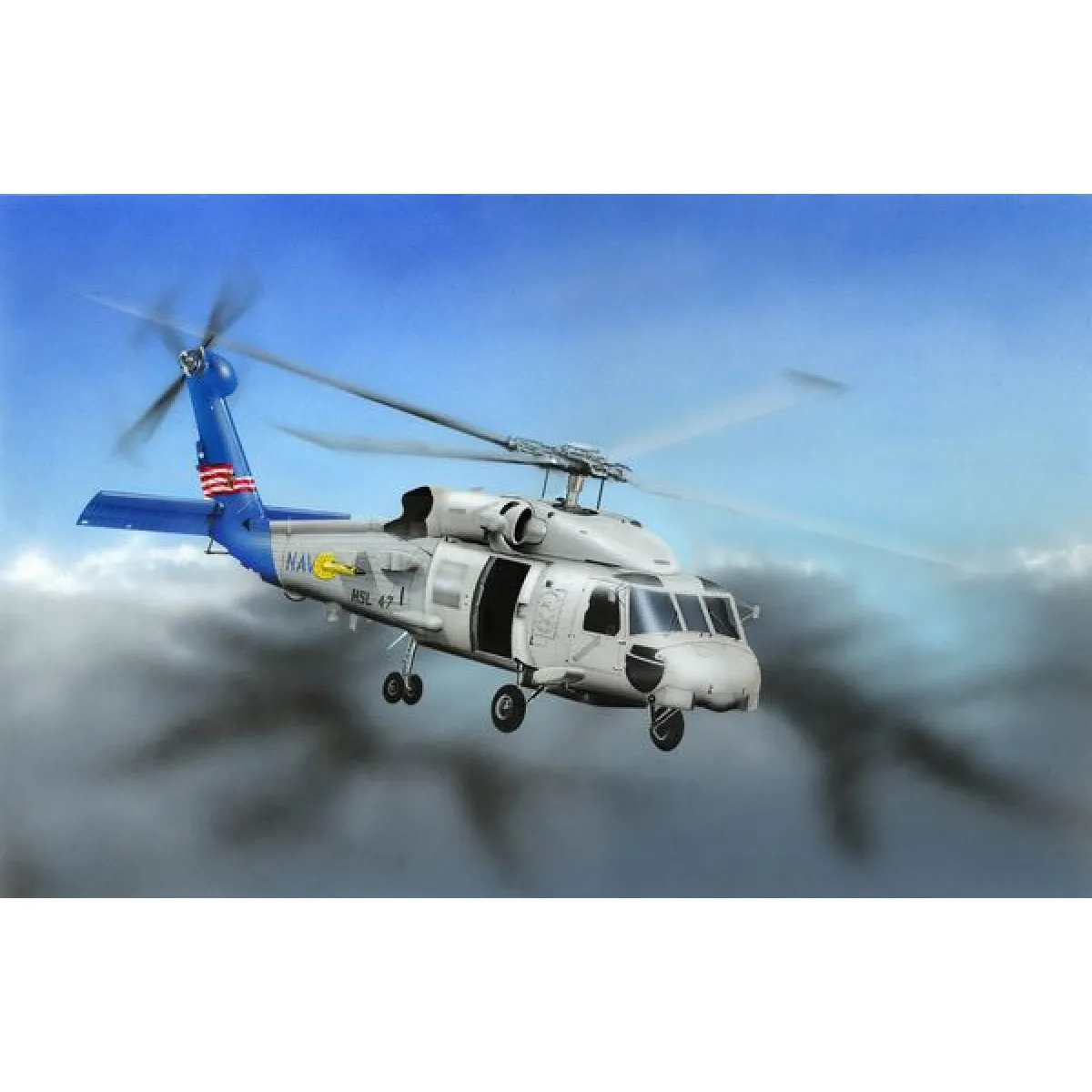 SH-60B Seahawk - 1:72e - Hobby Boss