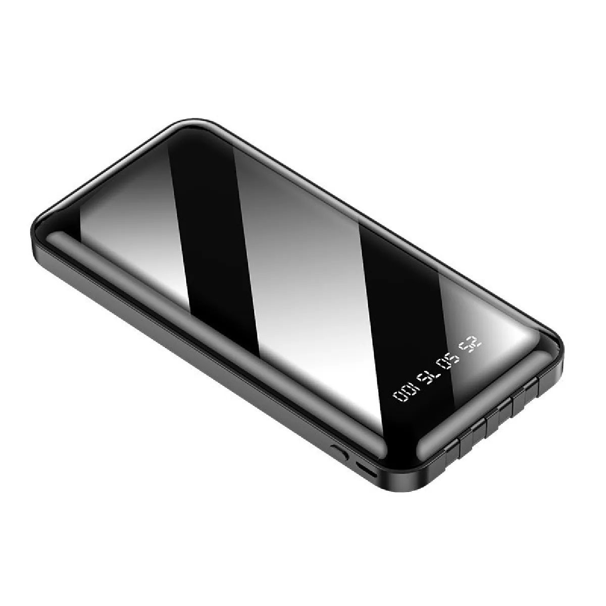 Batterie avec Câbles Intégrés pour "CROSSCALL CORE-X3" Smartphone Tablette Chargeur 6000mAh (NOIR)