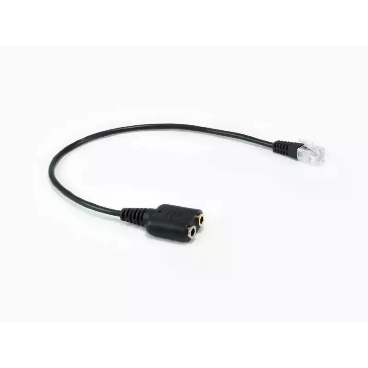 Adaptateur d'équipement audio Rj9 pour casque 3,5 mm