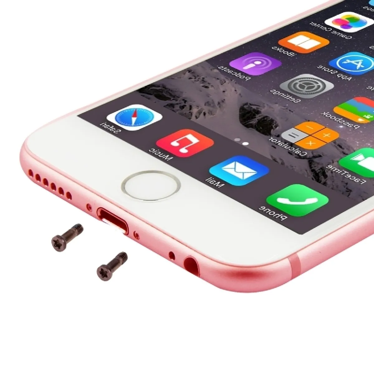 Pour iPhone 6s & 6s or rose plus vis de port de charge universelles 100 PCS pièce détachée