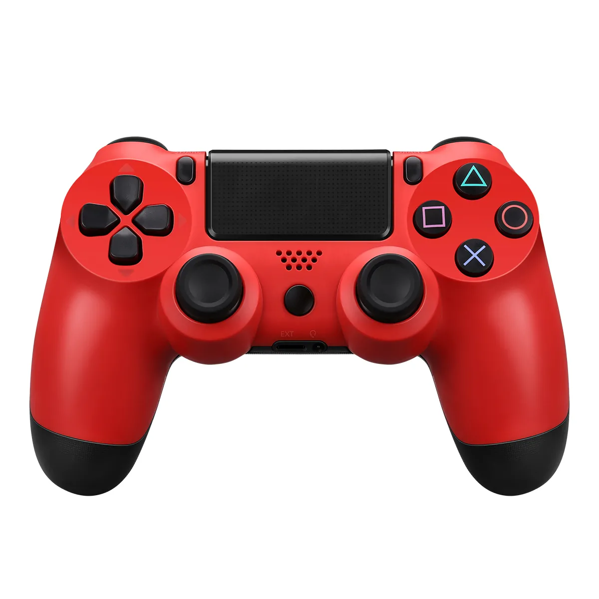 PS4 Manette de jeu Ecran Tactile Avec Double Vibration Sans Fil Bluetooth Rouge