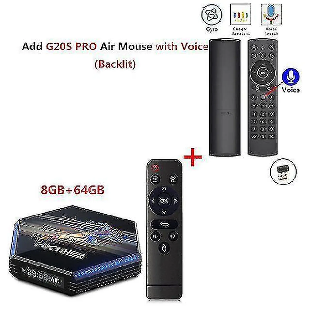 HK1 Rbox R2 Android 11 TV Box Smart Set Top Box 2.4G 5G WiFi BT4.0 RK3566 Google Play1000M LAN 8K 4K