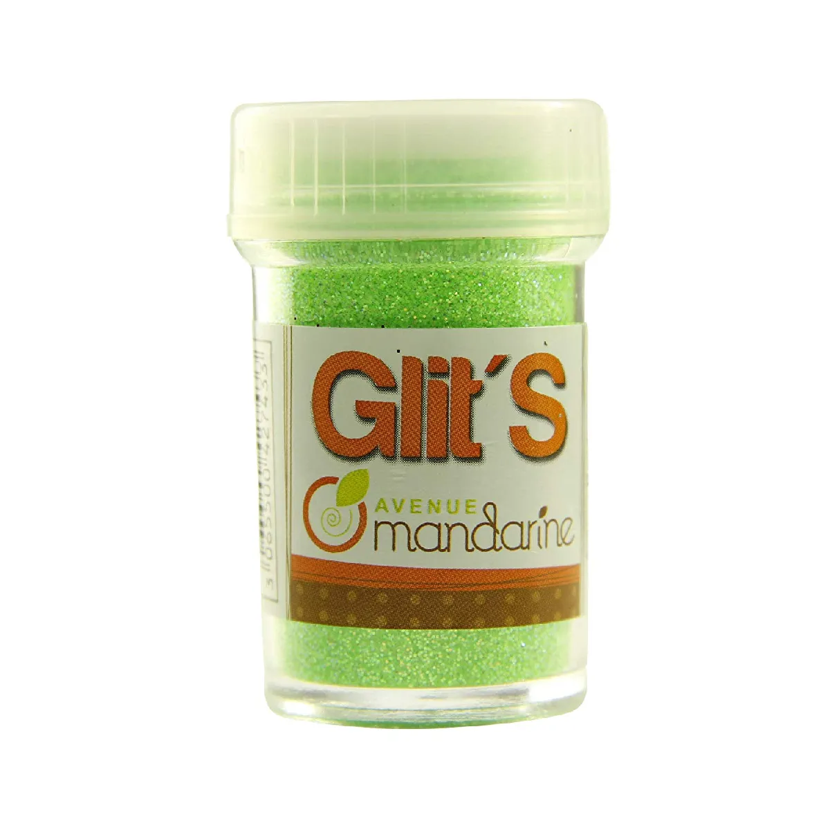 Avenue Mandarine 14 g, Paillettes, Fluo Vert