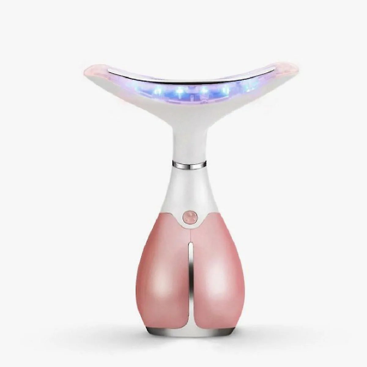 Appareil Anti Rides Visage, Appareils Lifting Massage Visage, Anti-âge Soin de Peau Beauté Appareil, Tonification Pour Le Visage Raffermissement Levage Cou, Réduction des Pores, Rechargeable-Rose