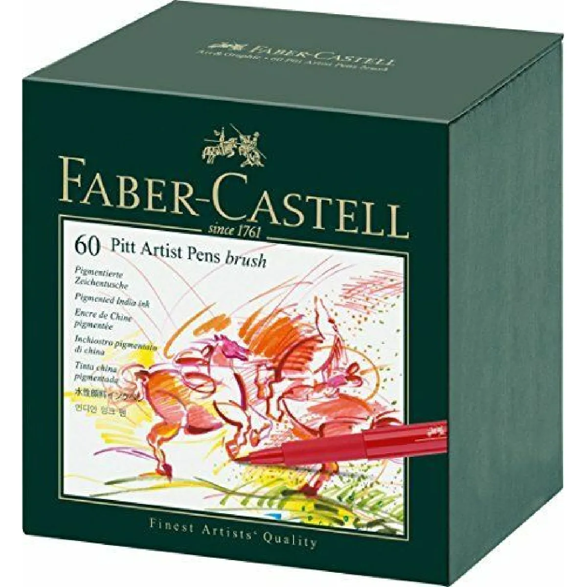 Faber-Castell Pitt Artist Coffret cadeau de 60 feutres