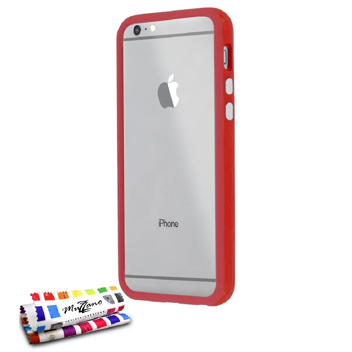 Bumper ""Colors"" APPLE IPHONE 6 / 6S Rouge