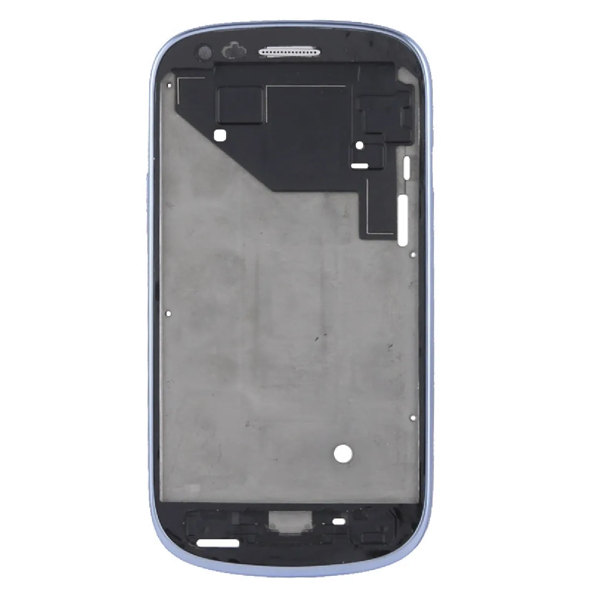 Pour Samsung Galaxy SIII mini bleu / i8190 Middle Board LCD avec câble de bouton,