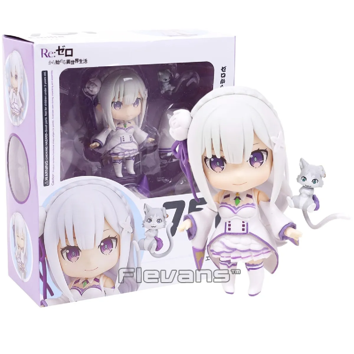 10 cm de 751 REM 663 poupée PVC action personnage collection modèle jouet   Action Données(Violet)