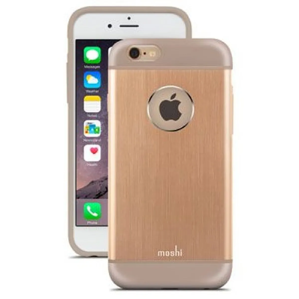 Moshi Coque pour iPhone 6/6S Ultrafine iGLAZE ARMOUR SUNSET COOPER Dorée