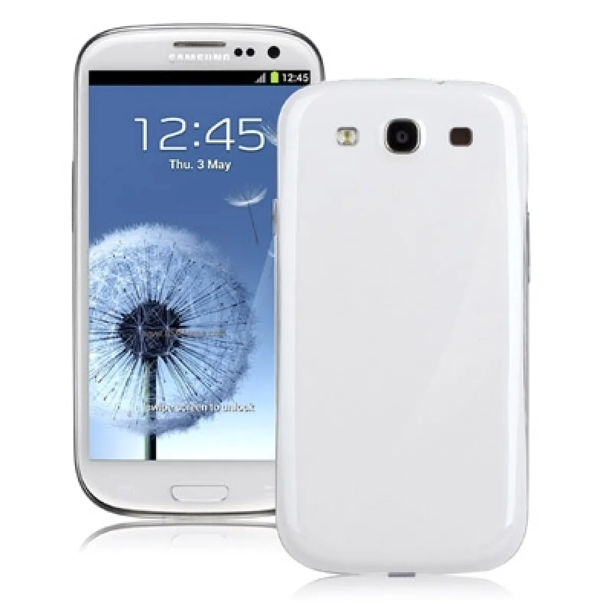 Coque arrière blanc pour Samsung Galaxy SIII / i9300 Cache Batterie