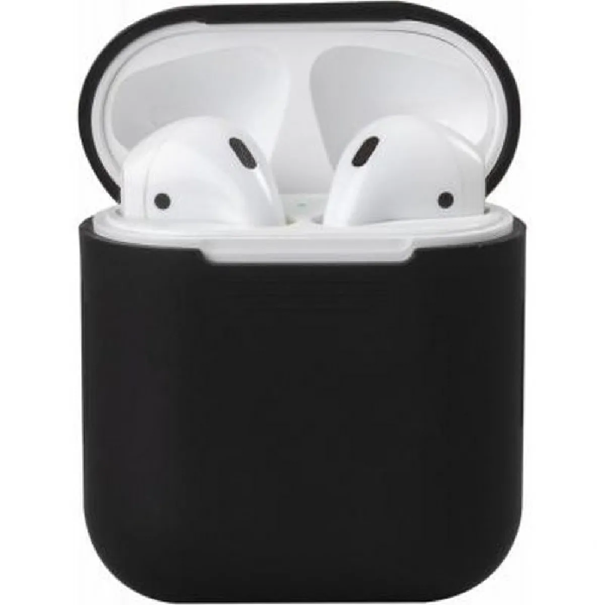 BigBen Connected Coque pour AirPods en Silicone Noir