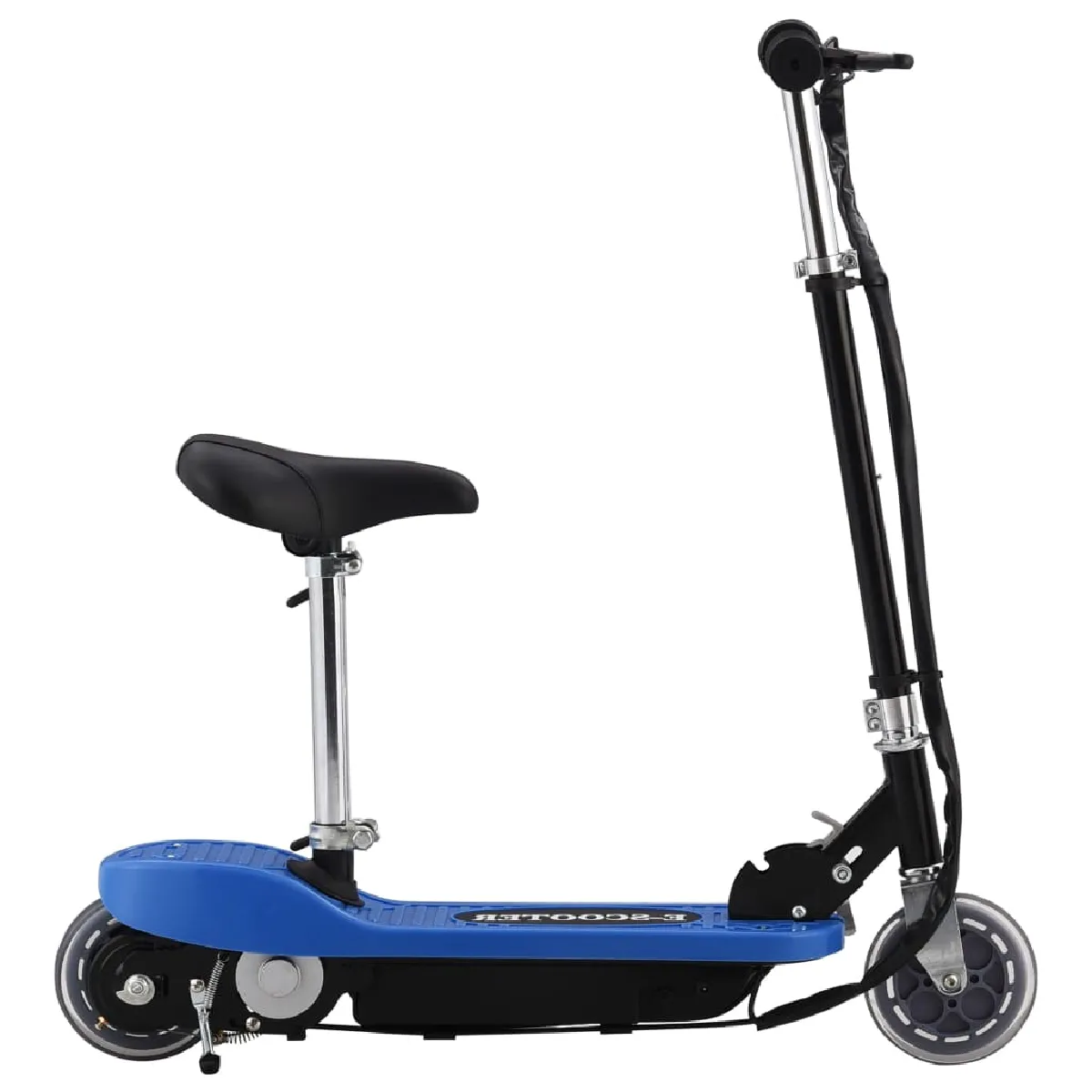 Trottinette électrique avec siège 120 watts bleu 02_0004597