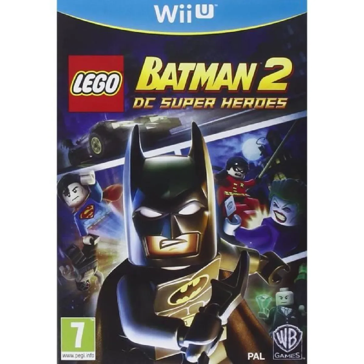 Jeu vidéo Lego Batman 2 DC Superheroes - Wii U - Action - Version En boîte