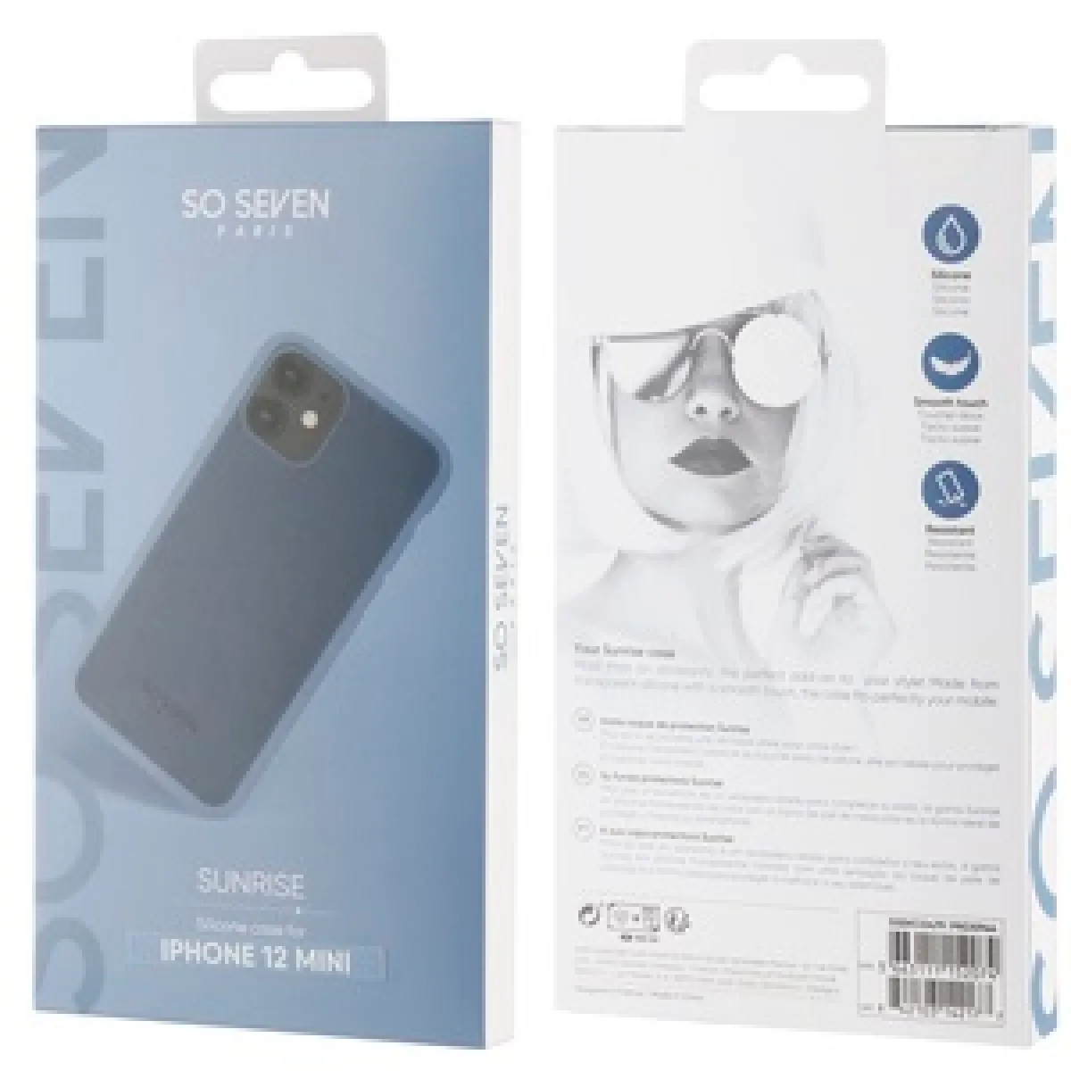 coque sunrise bleu: apple iphone 12 mini