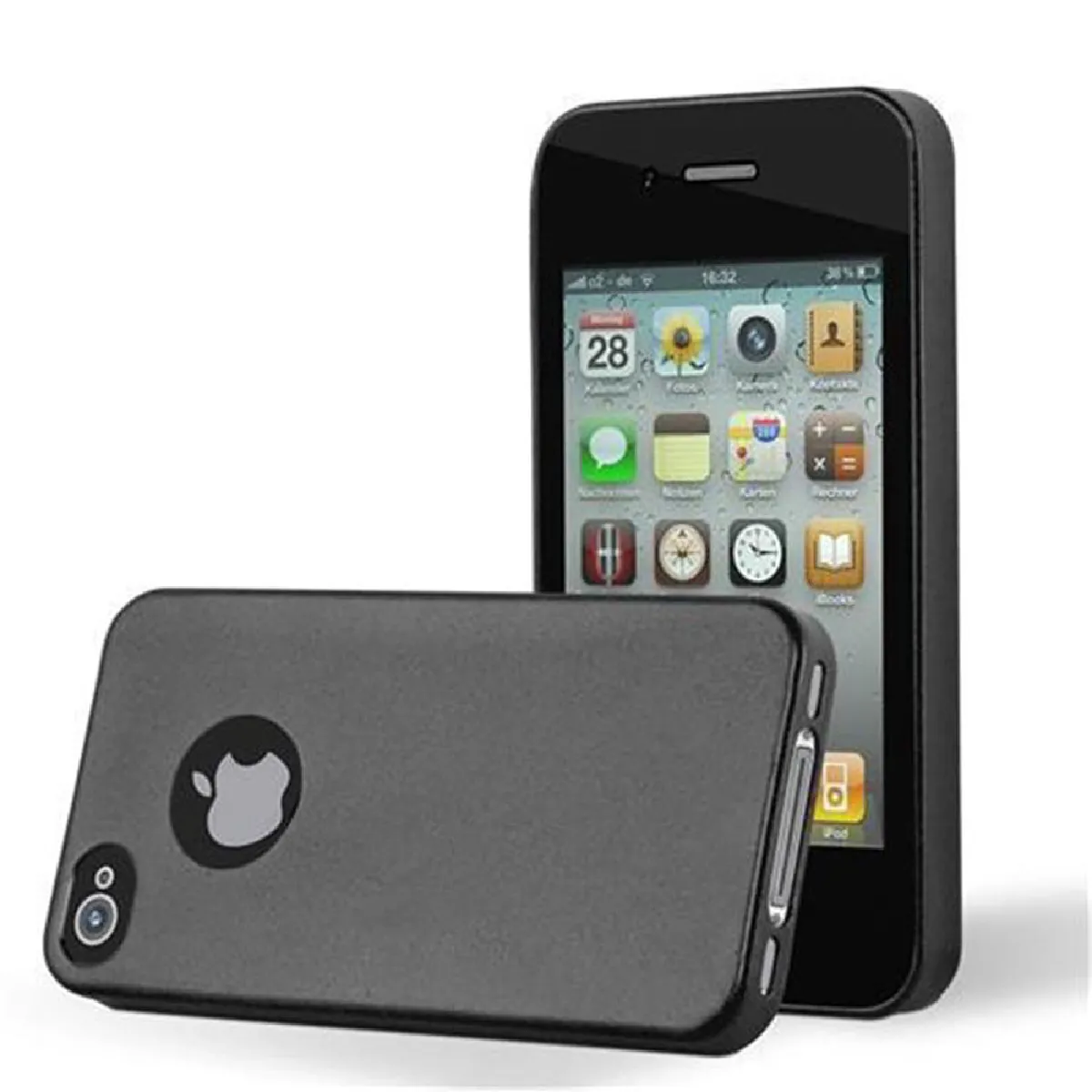 Coque iPhone 4 / 4S Etui en Noir