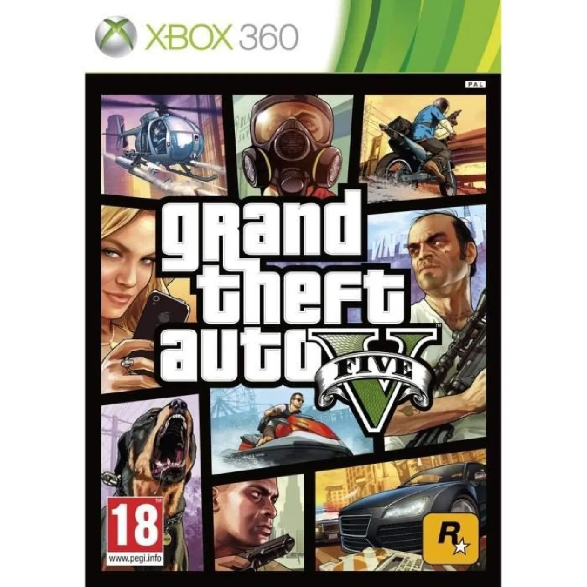 GTA V Jeu Xbox 360 MICROSOFT