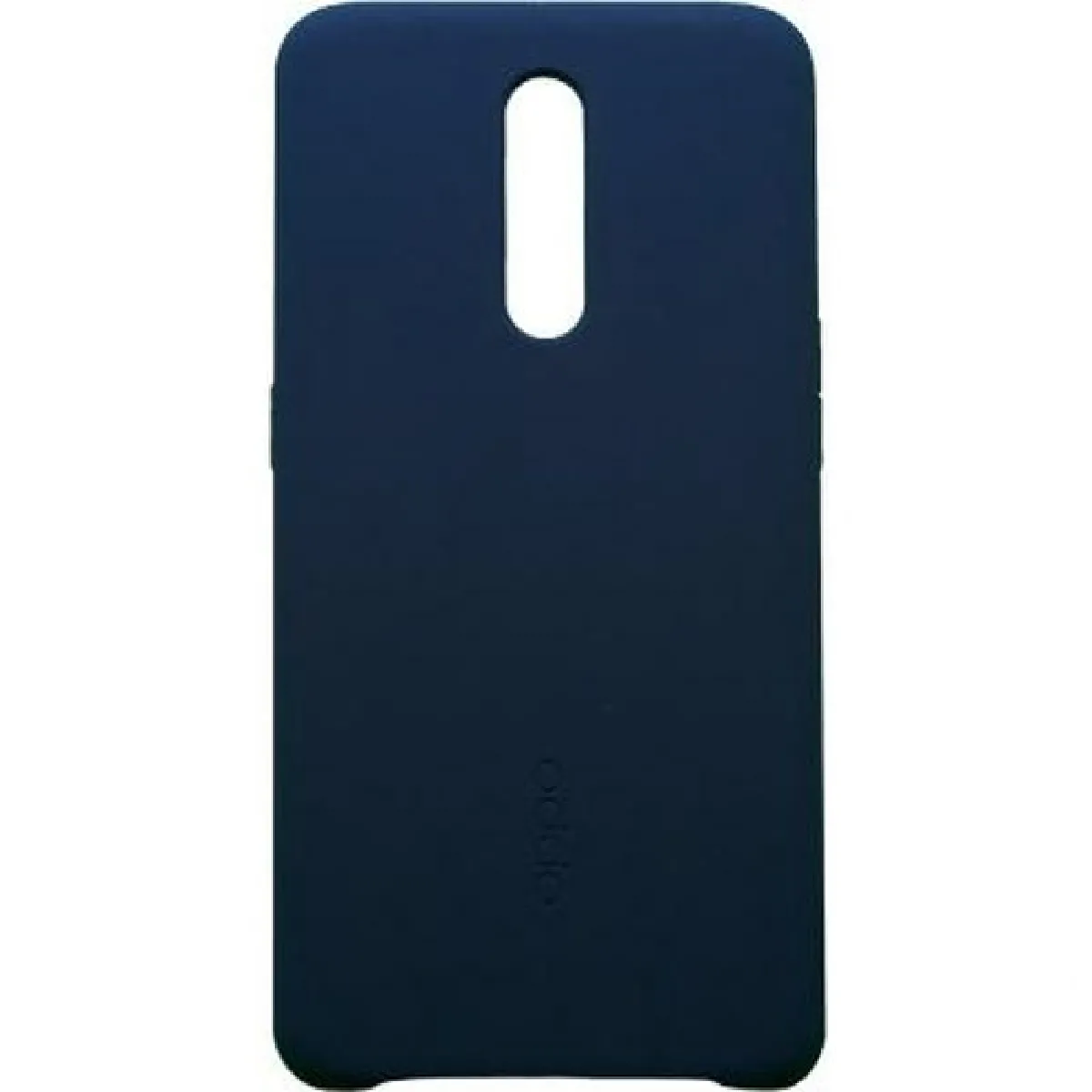 Oppo Coque pour Oppo Reno Z Rigide et Haut de Gamme en Caoutchouc de Silicone Liquide Bleu