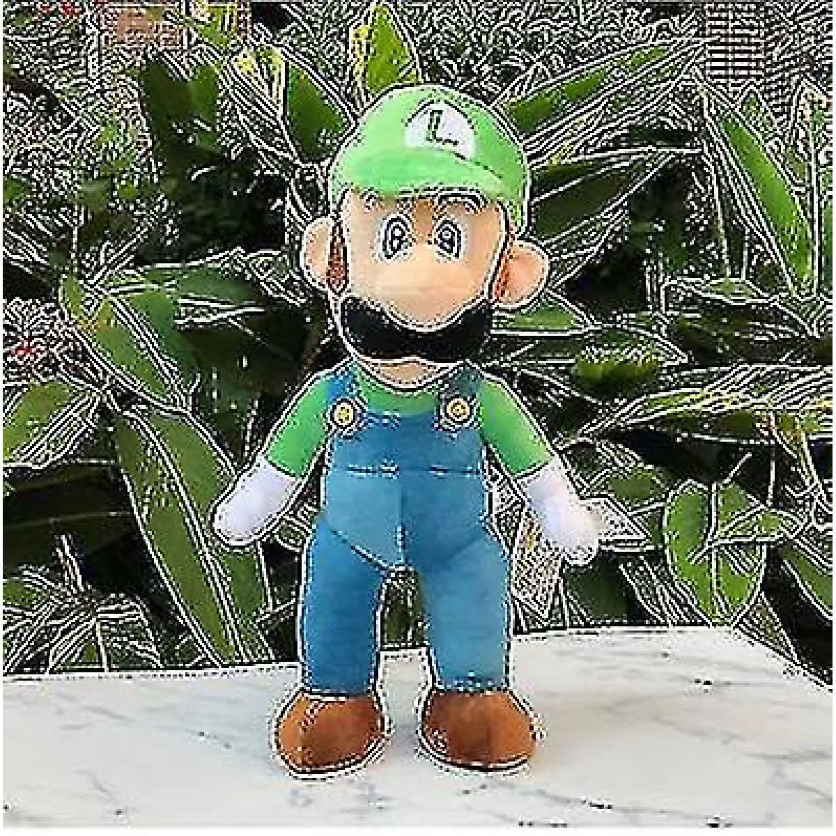 Bleu Super Luigi Frères Peluche Luigi Peluche Jouet Jeu All Star Collection Poupée Douce