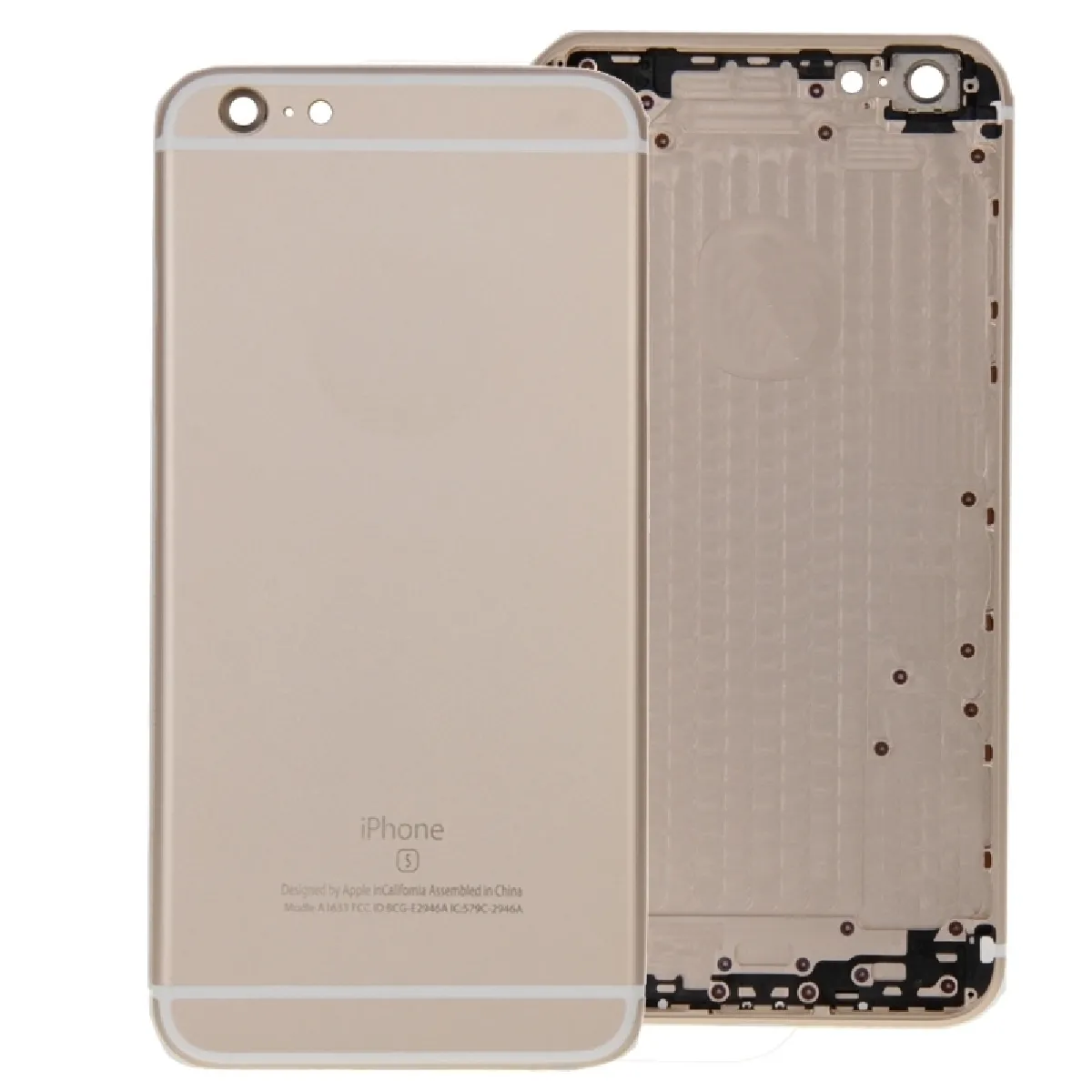 Pour iPhone 6s Plus Or pièce détachée Couverture de logement arrière